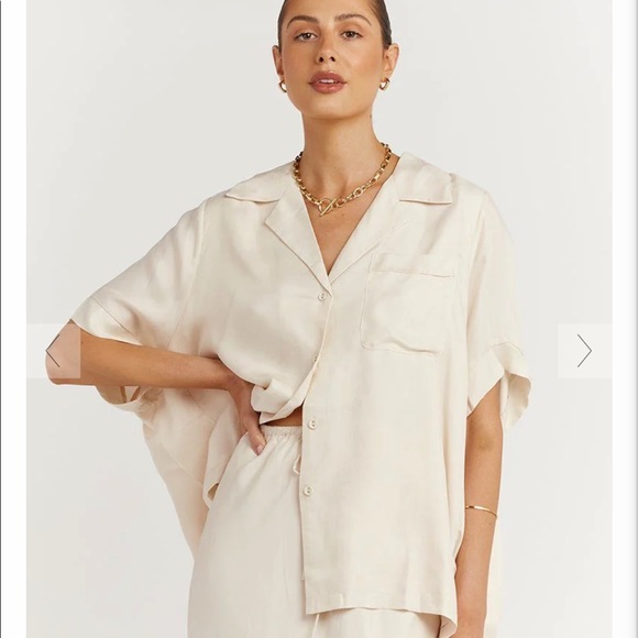 DISSH Tops - DISSH Campbell Oyster Short Sleeve